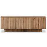 Brinton Media Console, Rustic Oak