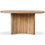 Brinton Square Dining Table, Rustic Oak-Furniture - Dining-High Fashion Home