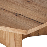 Brinton Square Dining Table, Rustic Oak-Furniture - Dining-High Fashion Home