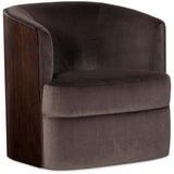 Donna Swivel Chair, Merrimac Mink-Furniture - Chairs-High Fashion Home