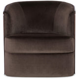 Donna Swivel Chair, Merrimac Mink-Furniture - Chairs-High Fashion Home