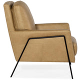 Amette Leather Chair, Ankur Sand-Furniture - Chairs-High Fashion Home