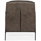 Amette Leather Chair, Ankur Meteor-Furniture - Chairs-High Fashion Home