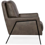 Amette Leather Chair, Ankur Meteor-Furniture - Chairs-High Fashion Home