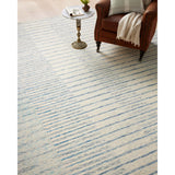 Chris Loves Julia x Loloi Rug Chris CHR-01, Ivory/Denim-Rugs1-High Fashion Home