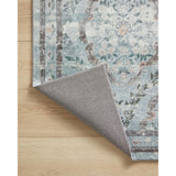 Rifle Paper Co. x Loloi Rug Courtyard COU-02, Chateau Blue-Rugs1-High Fashion Home