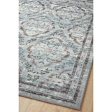 Rifle Paper Co. x Loloi Rug Courtyard COU-02, Chateau Blue-Rugs1-High Fashion Home