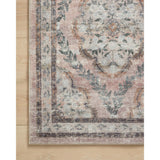 Rifle Paper Co. x Loloi Rug Courtyard COU-02, Chateau Blush-Rugs1-High Fashion Home