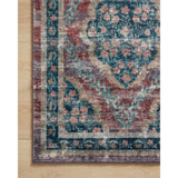 Rifle Paper Co. x Loloi Rug Courtyard COU-02, Chateau Red-Rugs1-High Fashion Home