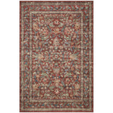 Rifle Paper Co. x Loloi Rug Courtyard COU-03, Eve Crimson-Rugs1-High Fashion Home