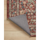 Rifle Paper Co. x Loloi Rug Courtyard COU-03, Eve Crimson-Rugs1-High Fashion Home