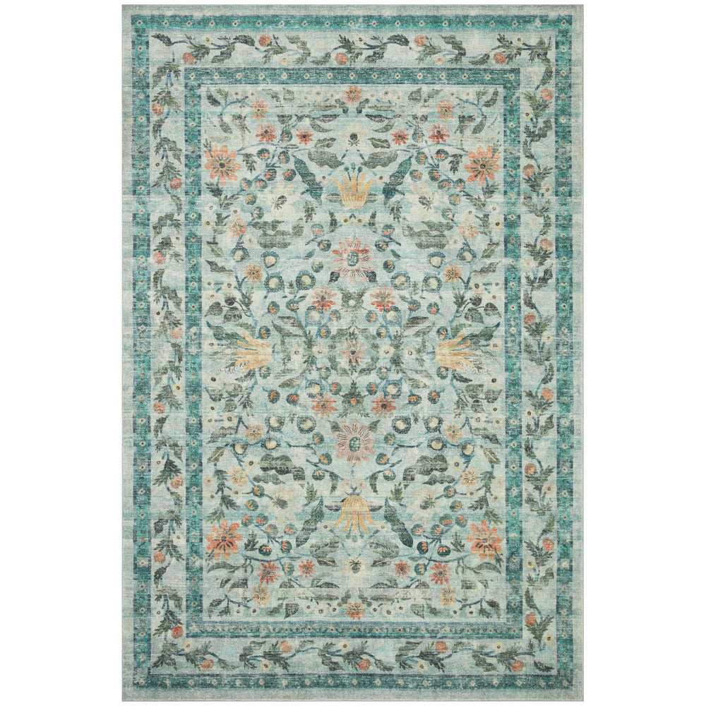 Rifle Paper Co. x Loloi Rug Courtyard COU-03, Eve Sage-Rugs1-High Fashion Home