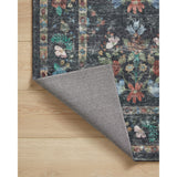 Rifle Paper Co. x Loloi Rug Courtyard COU-04, Seville Charcoal-Rugs1-High Fashion Home