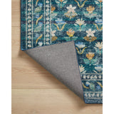 Rifle Paper Co. x Loloi Rug Courtyard COU-05, Hadley Emerald-Rugs1-High Fashion Home