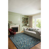 Rifle Paper Co. x Loloi Rug Courtyard COU-05, Hadley Emerald-Rugs1-High Fashion Home