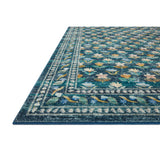 Rifle Paper Co. x Loloi Rug Courtyard COU-05, Hadley Emerald-Rugs1-High Fashion Home