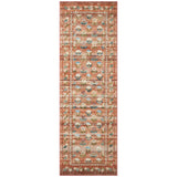 Rifle Paper Co. x Loloi Rug Courtyard COU-05, Hadley Terracotta-Rugs1-High Fashion Home