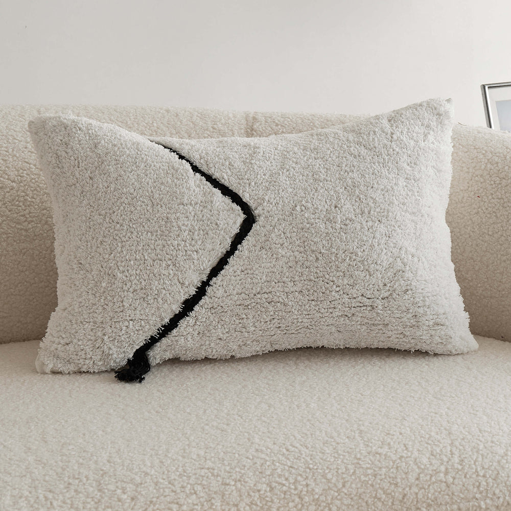 Full Tufted Lumbar Pillow-Accessories-High Fashion Home