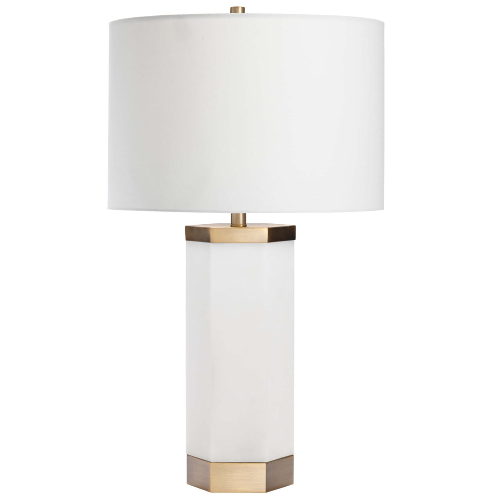 Morrison Table Lamp, White