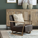 Lawson Chair, Brown-Furniture - Chairs-High Fashion Home