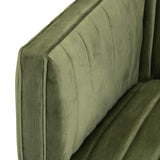 Draper Swivel Chair, Green-Furniture - Chairs-High Fashion Home