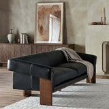 Cairo Sofa, Carbon Black-Furniture - Sofas-High Fashion Home