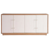 Camden Credenza, Sand Dune/White Sand-Furniture - Storage-High Fashion Home