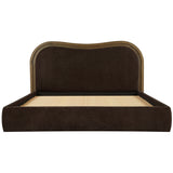 Camilla Bed, Warm Brown