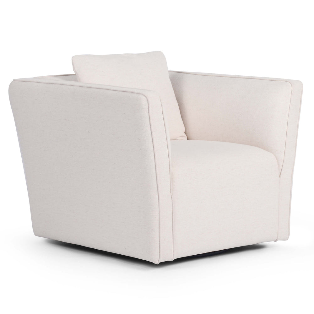 Cantrell Swivel Chair, Badon Flax