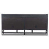 Caprice 72" Sideboard, Black Wash w/Black Cane-Furniture - Storage-High Fashion Home