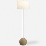 Captiva Floor Lamp, Brass-Lighting-High Fashion Home