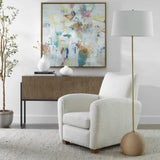 Captiva Floor Lamp, Brass-Lighting-High Fashion Home