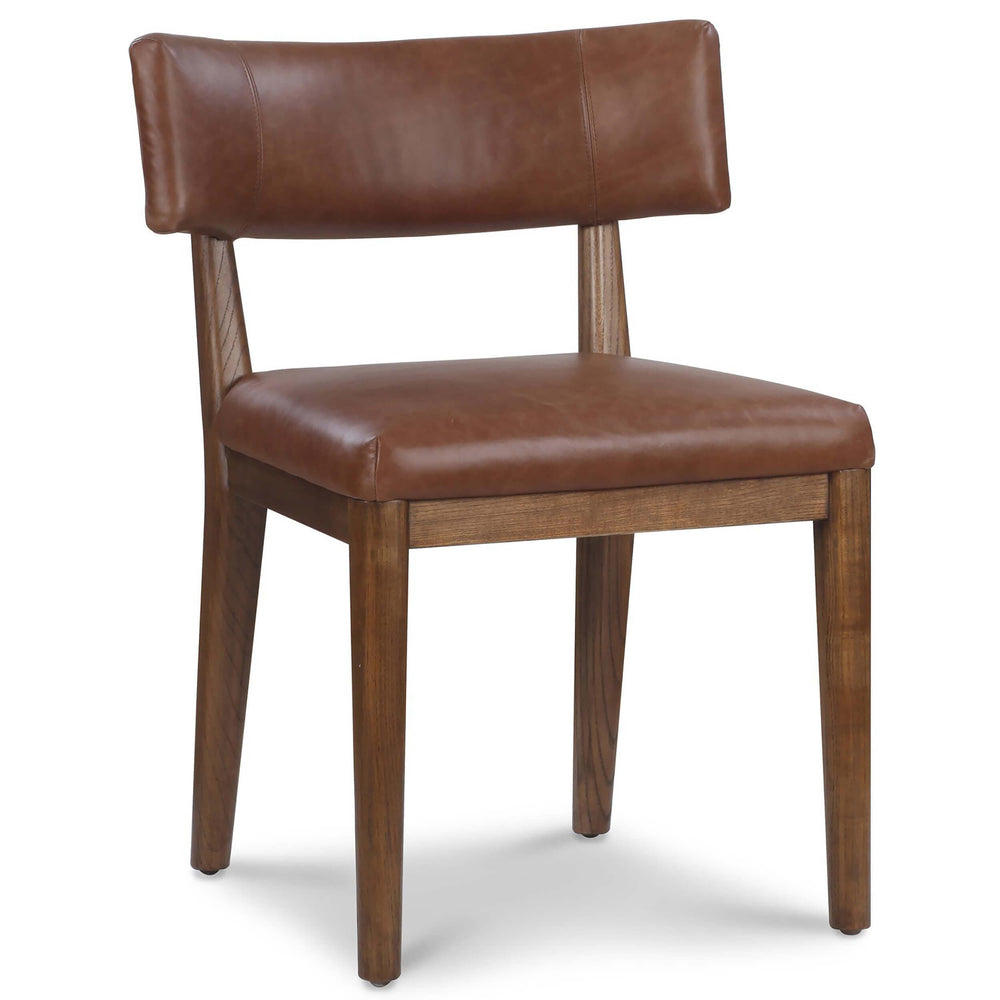 Cardell Leather Dining Chair, Sonoma Chestnut, Set of 2-Furniture - Dining-High Fashion Home