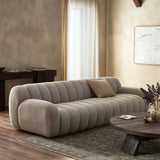 Carina Sofa, Weslie Flax-Furniture - Sofas-High Fashion Home