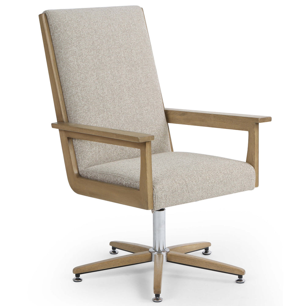 Carla Executive Chair, Light Camel-Furniture - Office-High Fashion Home