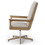 Carla Executive Chair, Light Camel-Furniture - Office-High Fashion Home