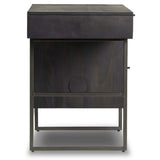 Carmel Desk, Black Wash w/Black Cane