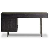 Carmel Desk, Black Wash w/Black Cane