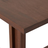 Carmel Rectangular Dining Table, Brown Wash-Furniture - Dining-High Fashion Home