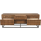 Casanova Sideboard, Dark Walnut-High Fashion Home