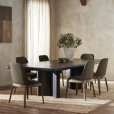 Castro Rectangular Dining Table, Dark Espresso