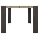 Cedar Key Outdoor Dining Table, Weathered Teak-Furniture - Outdoor-High Fashion Home