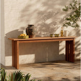 Chapman Outdoor Console, Natural-Furniture - Accent Tables-High Fashion Home