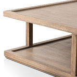 Charley Coffee Table, Warm Natural-Furniture - Accent Tables-High Fashion Home