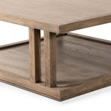 Charley Coffee Table, Warm Natural-Furniture - Accent Tables-High Fashion Home