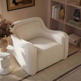 Charli Swivel Chair, Cream