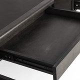 Claude Desk, Distressed Black