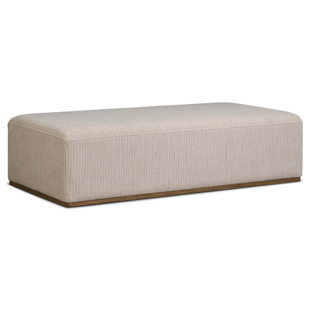 Clive Rectangular Ottoman, Laine Flint-Furniture - Chairs-High Fashion Home