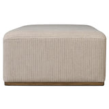 Clive Rectangular Ottoman, Laine Flint-Furniture - Chairs-High Fashion Home