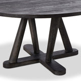 Cobie Dining Table, Dark Anthracite-Furniture - Dining-High Fashion Home